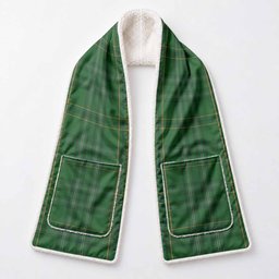Wexford Tartan Hand-Warmer Pocket Scarf