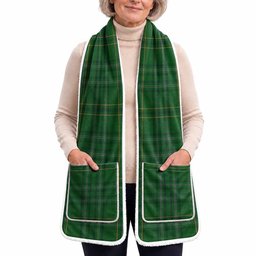Wexford Tartan Hand-Warmer Pocket Scarf