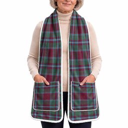Spence (Spens) Tartan Hand-Warmer Pocket Scarf