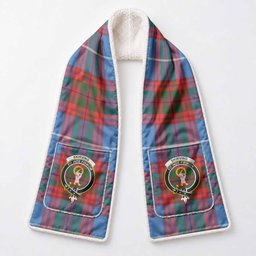 Skirving Tartan Crest Pocket Scarf - Ultimate Plaid Gift Wrap