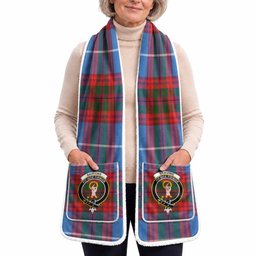 Skirving Tartan Crest Pocket Scarf - Ultimate Plaid Gift Wrap