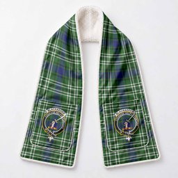 Blackadder Tartan Crest Pocket Scarf - Ultimate Plaid Gift Wrap