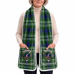 Blackadder Tartan Crest Pocket Scarf - Ultimate Plaid Gift Wrap
