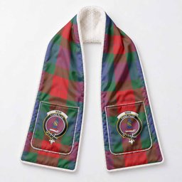 Mar Tartan Crest Pocket Scarf - Ultimate Plaid Gift Wrap