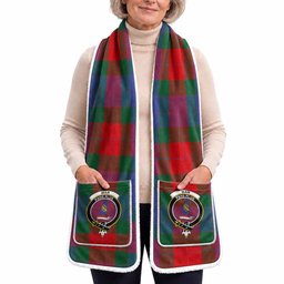 Mar Tartan Crest Pocket Scarf - Ultimate Plaid Gift Wrap