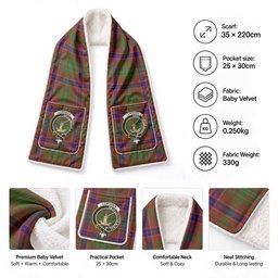 Lumsden Tartan Crest Pocket Scarf - Ultimate Plaid Gift Wrap