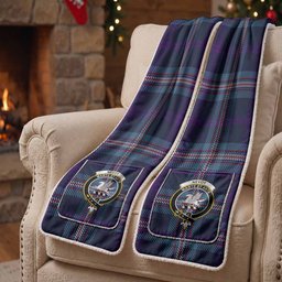 Nevoy Tartan Crest Pocket Scarf - Ultimate Plaid Gift Wrap