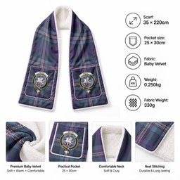 Nevoy Tartan Crest Pocket Scarf - Ultimate Plaid Gift Wrap