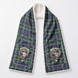Allardice Tartan Crest Pocket Scarf - Ultimate Plaid Gift Wrap