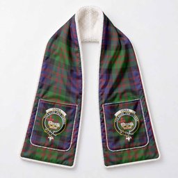 Coull Tartan Crest Pocket Scarf - Ultimate Plaid Gift Wrap