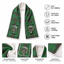 Anstruther Tartan Crest Pocket Scarf - Ultimate Plaid Gift Wrap