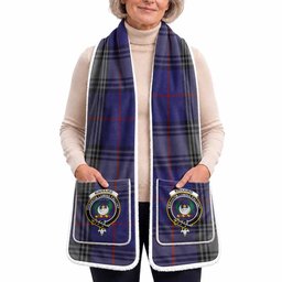 Kinnaird Tartan Crest Pocket Scarf - Ultimate Plaid Gift Wrap