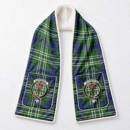 Learmonth Tartan Crest Pocket Scarf - Ultimate Plaid Gift Wrap