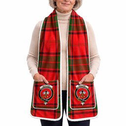 Maxtone Tartan Crest Pocket Scarf - Ultimate Plaid Gift Wrap