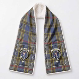 Balfour Tartan Crest Pocket Scarf - Ultimate Plaid Gift Wrap