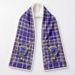 Ochterlony Tartan Crest Pocket Scarf - Ultimate Plaid Gift Wrap