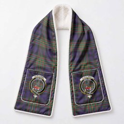 Clelland Tartan Crest Pocket Scarf - Ultimate Plaid Gift Wrap