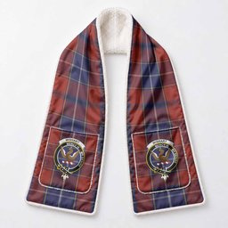 Wishart Tartan Crest Pocket Scarf - Ultimate Plaid Gift Wrap
