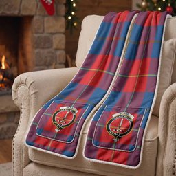 Blane Tartan Crest Pocket Scarf - Ultimate Plaid Gift Wrap