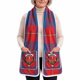 Blane Tartan Crest Pocket Scarf - Ultimate Plaid Gift Wrap