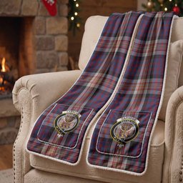 Carnegie Tartan Crest Pocket Scarf - Ultimate Plaid Gift Wrap