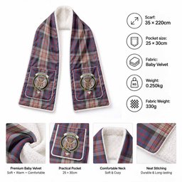 Carnegie Tartan Crest Pocket Scarf - Ultimate Plaid Gift Wrap