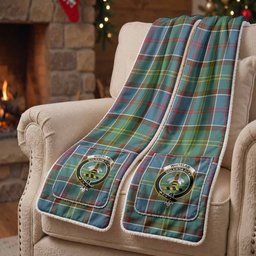 Whitelaw Tartan Crest Pocket Scarf - Ultimate Plaid Gift Wrap