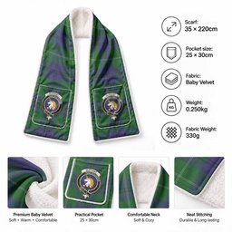 Oliphant Tartan Crest Pocket Scarf - Ultimate Plaid Gift Wrap
