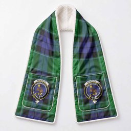 Monteith Tartan Crest Pocket Scarf - Ultimate Plaid Gift Wrap