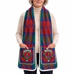 Auchinleck (Affleck) Tartan Crest Pocket Scarf - Ultimate Plaid Gift Wrap