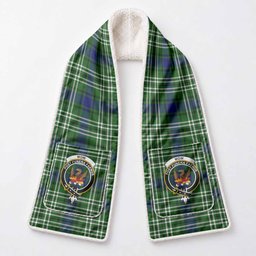 Mow Tartan Crest Pocket Scarf - Ultimate Plaid Gift Wrap
