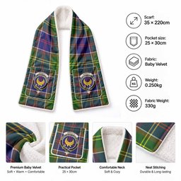 Arnott Tartan Crest Pocket Scarf - Ultimate Plaid Gift Wrap