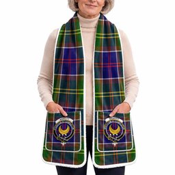 Arnott Tartan Crest Pocket Scarf - Ultimate Plaid Gift Wrap
