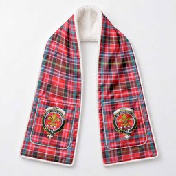 Udny Tartan Crest Pocket Scarf - Ultimate Plaid Gift Wrap