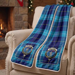 McKerrell Tartan Crest Pocket Scarf - Ultimate Plaid Gift Wrap