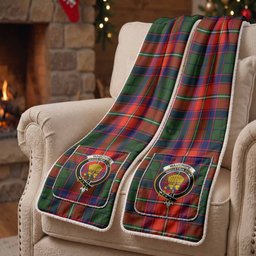 Wauchope Tartan Crest Pocket Scarf - Ultimate Plaid Gift Wrap