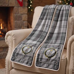 Glendinning Tartan Crest Pocket Scarf - Ultimate Plaid Gift Wrap