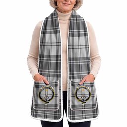 Glendinning Tartan Crest Pocket Scarf - Ultimate Plaid Gift Wrap