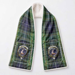 McKellar Tartan Crest Pocket Scarf - Ultimate Plaid Gift Wrap