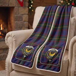 Durie Tartan Crest Pocket Scarf - Ultimate Plaid Gift Wrap