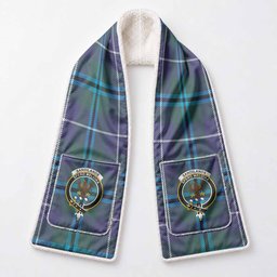 Sandilands Tartan Crest Pocket Scarf - Ultimate Plaid Gift Wrap