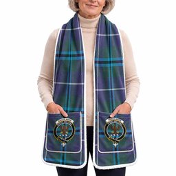 Sandilands Tartan Crest Pocket Scarf - Ultimate Plaid Gift Wrap