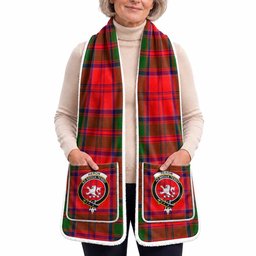 Heron Tartan Crest Pocket Scarf - Ultimate Plaid Gift Wrap