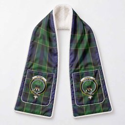 Mowat Tartan Crest Pocket Scarf - Ultimate Plaid Gift Wrap