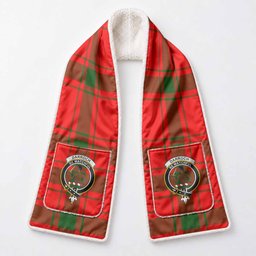Darroch Tartan Crest Pocket Scarf - Ultimate Plaid Gift Wrap