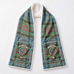 Walkinshaw Tartan Crest Pocket Scarf - Ultimate Plaid Gift Wrap