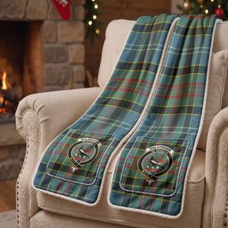 Walkinshaw Tartan Crest Pocket Scarf - Ultimate Plaid Gift Wrap