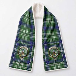 Haliburton Tartan Crest Pocket Scarf - Ultimate Plaid Gift Wrap