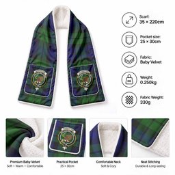 Bannatyne Tartan Crest Pocket Scarf - Ultimate Plaid Gift Wrap