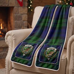 Bannatyne Tartan Crest Pocket Scarf - Ultimate Plaid Gift Wrap